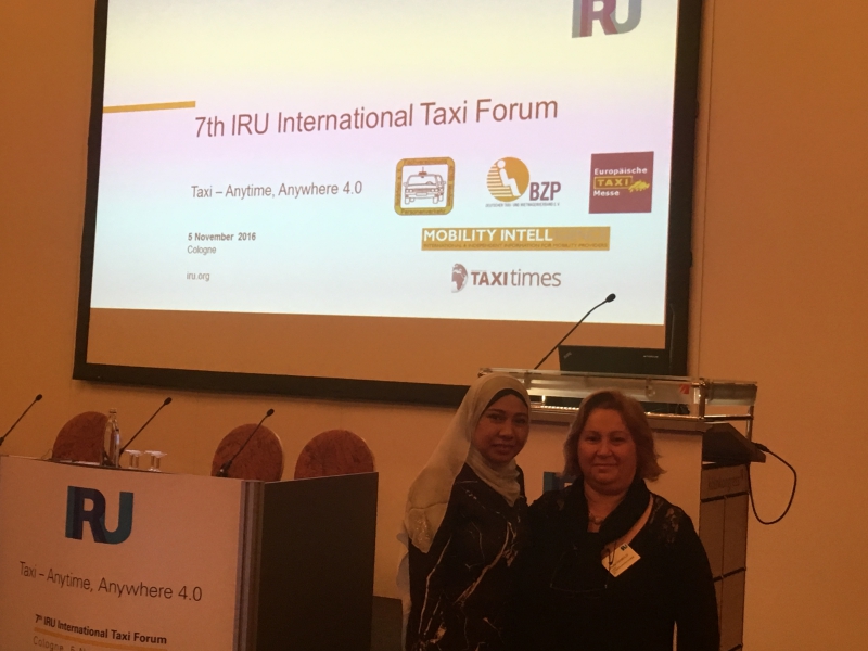IRU Intl. Taxi Forum nov.2016, Colonia